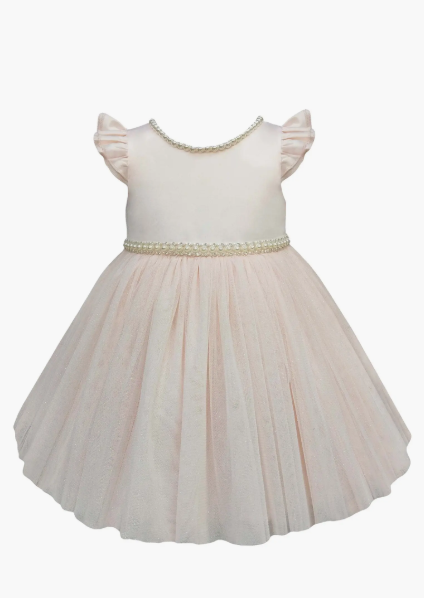 Saténové dětské šaty 24M - Růžové COUTURE PRINCESS