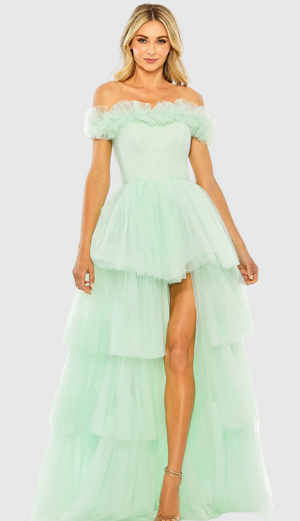 Mac Duggal tylové šaty -  S